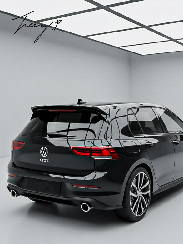VW GOLF MK8 (2020+) OSIR STYLE REAR SPOILER - GLOSS BLACK