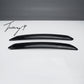 Volkswagen Golf Mk7 Mk7.5 2013-2020 rear gloss black OT Style spoiler extensions