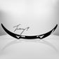 Blade style gloss black rear boot trunk lip spoiler wings for Tesla Model Y 2021 and newer
