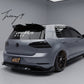 Volkswagen Golf Mk6 2008-2013 GTD GTI R20 R rear gloss black AK Style roof spoiler wing