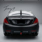 Facelift S63 B style AMG rear diffuser with tailpipes for Mercedes S Class W222 2017 and newer
