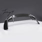 Gloss carbon effect M Performance rear roof spoiler wing lip for BMW X1 U11
