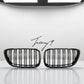 BMW 6 Series F06 F12 F13 gloss black dual kidney grille
