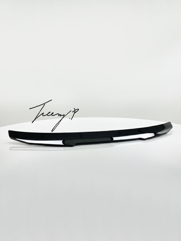 BMW 5 Series G30 PSM style high kick ducktail rear boot spoiler
