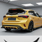 ST-style rear spoiler for Ford Focus hatchback (2019–2020) Ecoboost.