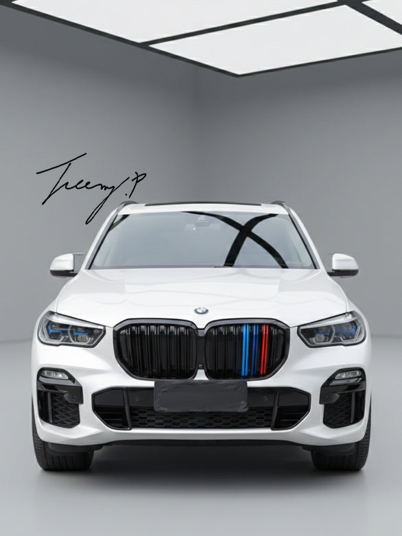 BMW X5 G05 gloss M color dual slat kidney grille
