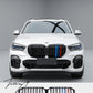 BMW X5 G05 gloss M color dual slat kidney grille
