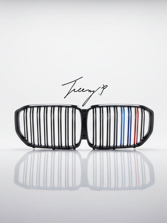 BMW X5 G05 gloss M color dual slat kidney grille
