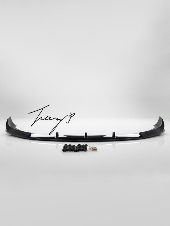 BMW X1 F48 M Sport gloss black front splitter and rear diffuser
