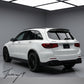 AMG style gloss black rear roof spoiler for Mercedes Benz GLC X253
