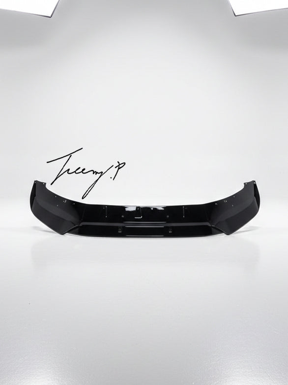 BMW X1 U11 M Sport gloss black front bumper splitter lip spoiler
