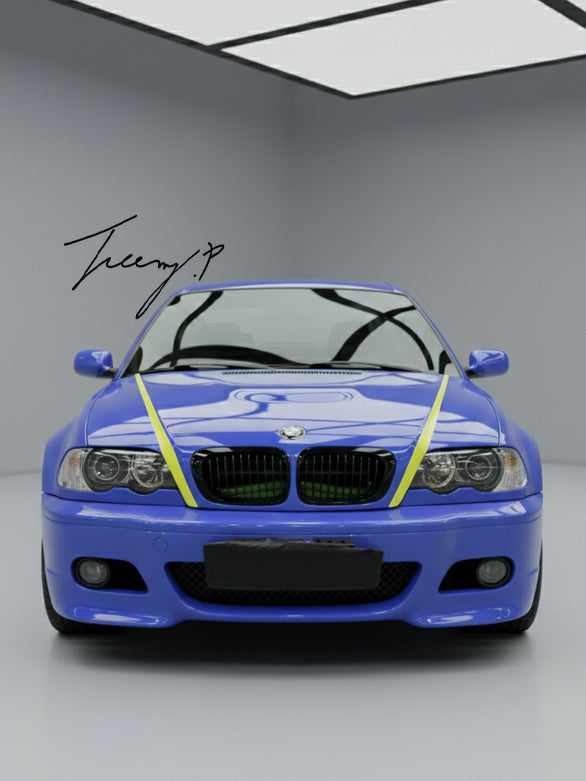 BMW 3 Series E46 pre facelift coupe cabrio M3 front kidney grille grill
