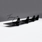 Audi Q8 S Line gloss black rear blade diffuser 2018+
