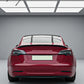 Tesla Model 3 (2017-2022) Taiwan Atomic Style Gloss Black Rear Boot Roof Spoiler