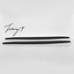 BMW 2 Series F44 MP Style gloss black side skirt extensions lip blade
