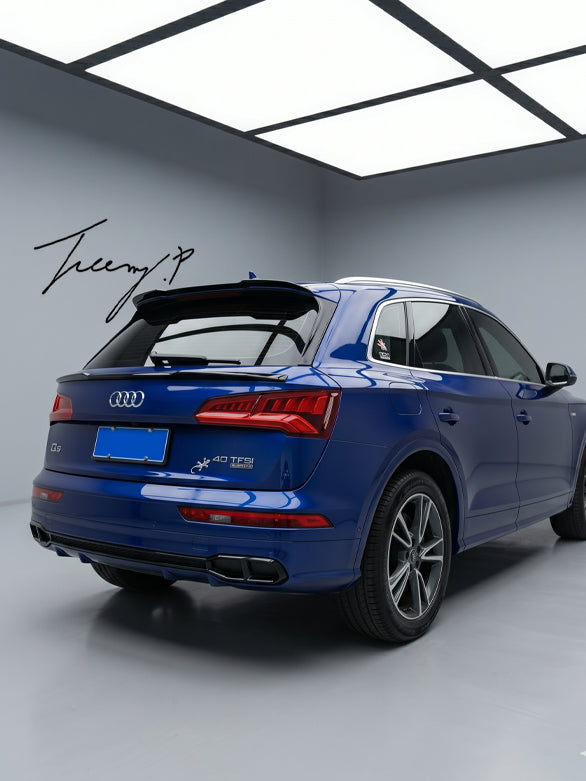 Gloss black rear roof wing lip spoiler for Audi Q5 SQ5 S Line
