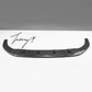 Volkswagen Golf Mk7 Mk7.5 2013-2020 R GTD GTI TSI TDI front carbon fibre look splitter spoiler lip