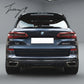 BMW X5 G05 M Sport gloss black competition style rear bumper diffuser
