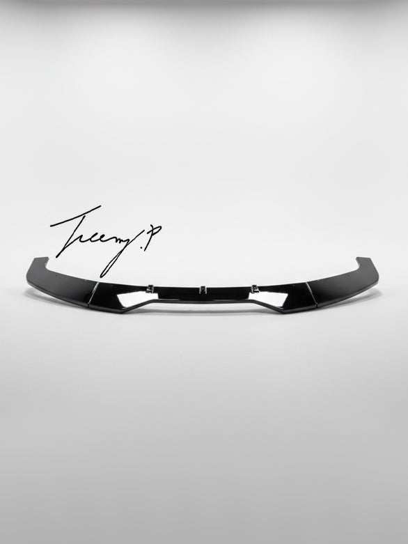 BMW 3 Series F30 F31 SE gloss black front lip spoiler
