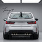 BMW 4 Series G22 G23 2020-2026 M4 Style Gloss Black Exhaust Tail Pipes Pair