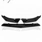 VW GOLF MK8 R-LINE (2020+) FRONT LIP SPLITTER SPOILER GLOSS BLACK