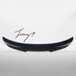 BMW 3 Series E93 M3 convertible rear trunk spoiler PSM style gloss finish
