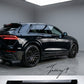 Audi Q8 S Line gloss black side skirt splitters 2018+

