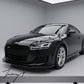 Gloss black front lip splitter for Audi TT RS 8S
