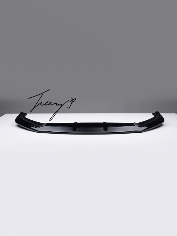 Gloss black front lip splitter for Audi TT RS 8S
