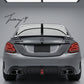 Mercedes Benz C Class W205 AMG Line gloss black Brabus rear diffuser 2014 to 2018
