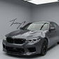 BMW F90 M5 front splitter bumper lip spoiler bodykit for 2017 - 2020 models
