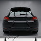 Gloss black rear roof spoiler lip for VW Scirocco MK3 2008 to 2014

