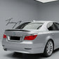 BMW 5 Series E60 rear boot trunk spoiler lip M4 style gloss black

