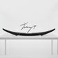 BMW 5 Series E60 rear boot trunk spoiler lip M4 style gloss black
