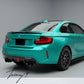BMW 2 SERIES F22 COUPE 2014 – 2021 M4 STYLE GLOSS BLACK REAR BOOT TRUNK LIP SPOILER
