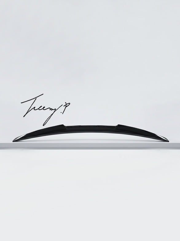 BMW 2 SERIES F22 COUPE 2014 – 2021 M4 STYLE GLOSS BLACK REAR BOOT TRUNK LIP SPOILER