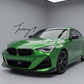 BMW 2 Series G42 coupe MP style gloss black front splitter spoiler lip
