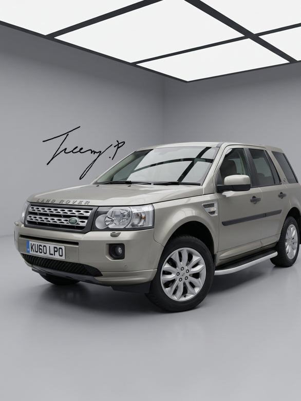 Land Rover Freelander 2 L359 2006-2014 black silver OEM style side steps running boards