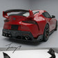 Toyota Supra A90 carbon fibre rear diffuser MZ style 2019+
