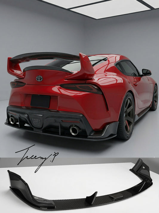 Toyota Supra A90 carbon fibre rear diffuser MZ style 2019+
