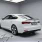 Gloss black rear spoiler for Audi A5 F5 B9 S Line

