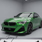 BMW 2 Series G42 coupe MP style gloss black front splitter spoiler lip
