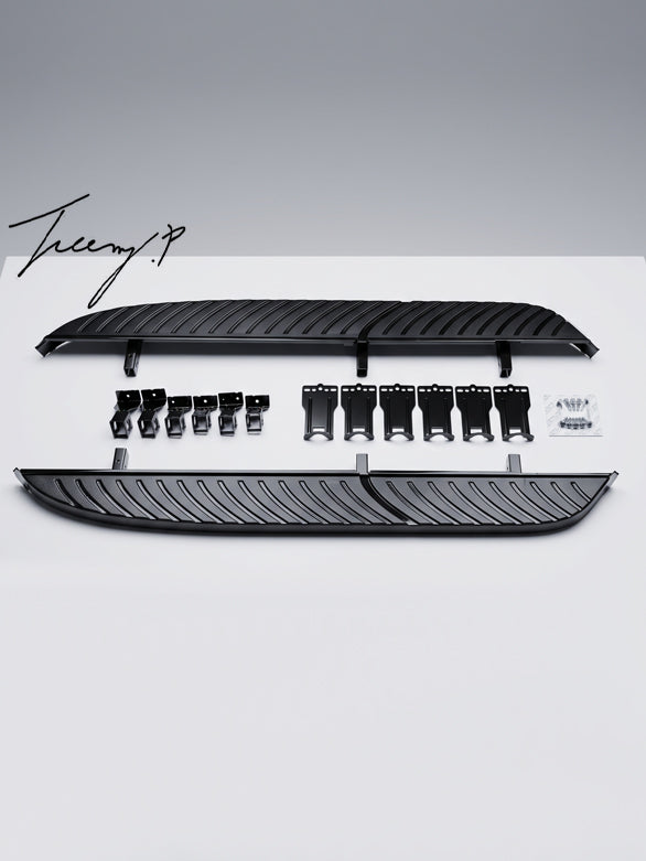 Land Rover Freelander 2 L359 2006-2014 black silver OEM style side steps running boards