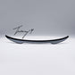 Gloss black rear spoiler for Audi A5 F5 B9 S Line
