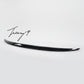 BMW 4 Series F32 coupe MP style gloss black rear boot lip spoiler
