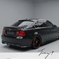 BMW 3 Series E90 M Sport type gloss black rear window roof spoiler lip
