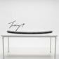 BMW 3 Series E90 M Sport type gloss black rear window roof spoiler lip
