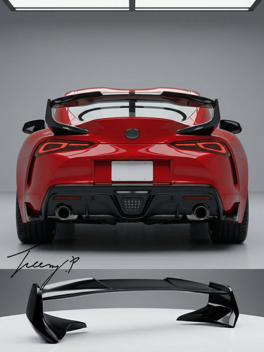 Toyota Supra MK5 S style rear trunk spoiler wing 2019+
