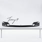 BMW 5 Series F10 M5 front splitter lip carbon look
