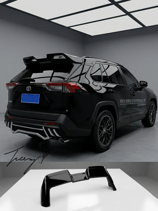 Toyota RAV4 MK4 rear roof spoiler lip wing 2019+
